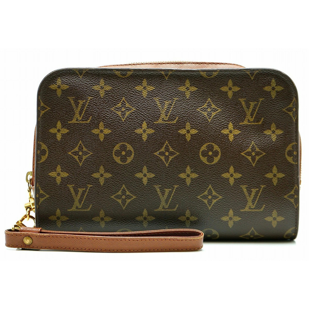 LOUIS VUITTON Monogram Orsay Shoulder Bag Handbag Clutch